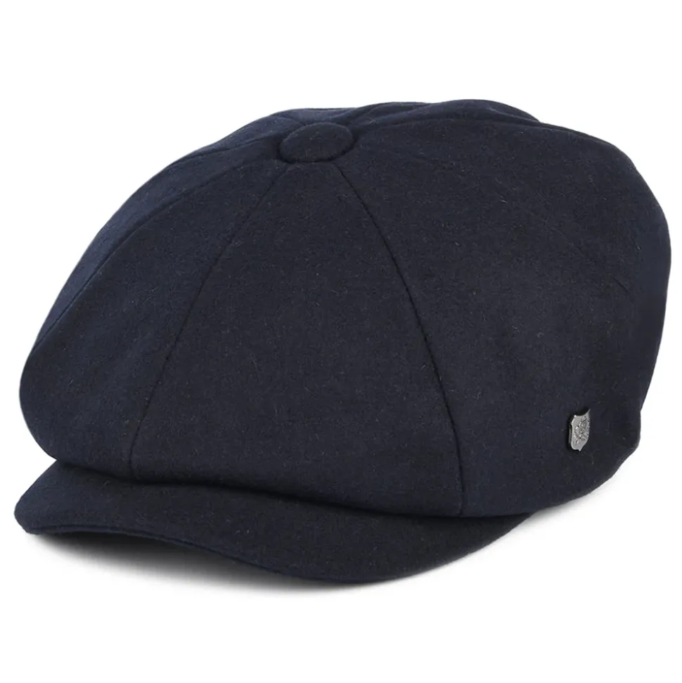 Best Casquette Gavroche en Melton Alfie bleu marine Femme Casquettes Plates|Casquettes Femme