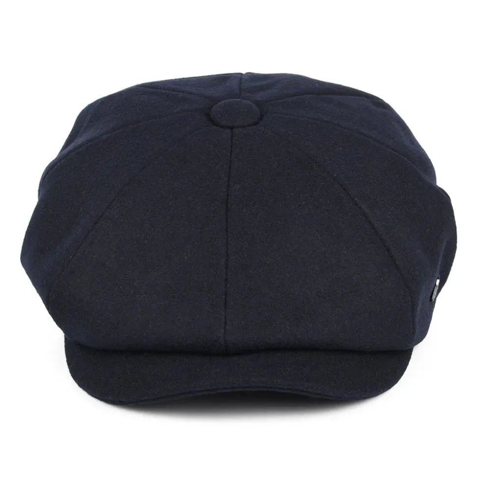 Best Casquette Gavroche en Melton Alfie bleu marine Femme Casquettes Plates|Casquettes Femme