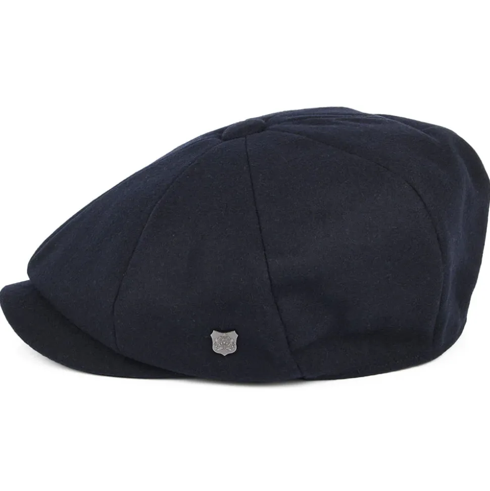 Best Casquette Gavroche en Melton Alfie bleu marine Femme Casquettes Plates|Casquettes Femme