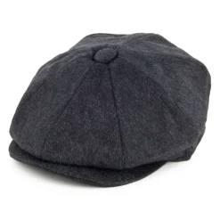 Discount Casquette Gavroche en Pure Laine Harlem anthracite JAXON & JAMES Femme Casquettes Plates|Casquettes Femme