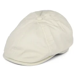 Clearance Casquette Gavroche en Toile de Coton Hudson pierre-bleu marine Femme/Homme Casquettes Plates|Casquettes Plates