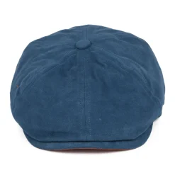 Clearance Casquette Gavroche en Toile de Coton Hudson bleu sarcelle-argile Femme/Homme Casquettes Plates|Casquettes Plates