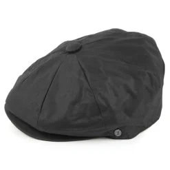 Shop Casquette Gavroche en Toile Cirée noir JAXON & JAMES Femme Chapeaux De Pluie|Casquettes Plates