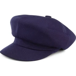 Cheap Casquette Gavroche en Tropic bleu marine Femme Casquettes Plates|Casquettes Femme