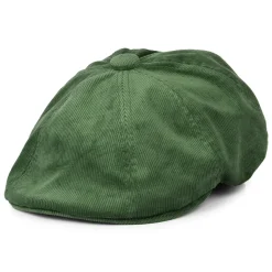 Flash Sale Casquette Gavroche en Velours Côtelé Hawker olive Femme Casquettes Plates|Casquettes Femme