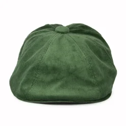 Flash Sale Casquette Gavroche en Velours Côtelé Hawker olive Femme Casquettes Plates|Casquettes Femme