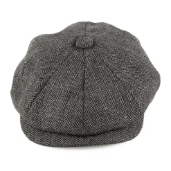 Hot Casquette Gavroche Enfant à Chevrons anthracite JAXON & JAMES Femme/Enfant Garçons|Casquettes Gavroche