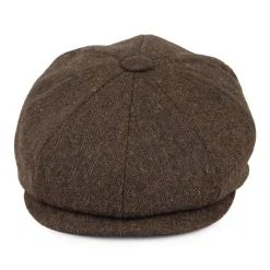 Fashion Casquette Gavroche Falconbrook marron JAXON & JAMES Femme/Homme Casquettes Plates|Grandes Tailles