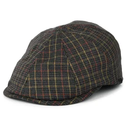Flash Sale Casquette Gavroche Flexfit à Carreaux panaché de gris Femme/Homme Casquettes Plates|Casquettes Plates