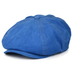 Outlet Casquette Gavroche Heavy Washed bleu Femme/Homme Casquettes Plates|Casquettes Plates