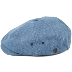 Cheap Casquette Gavroche Lègere Brood denim délavé Femme/Homme Casquettes Plates|Casquettes Plates