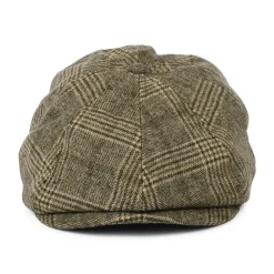 New Casquette Gavroche Légère à Carreaux Brood sable-avoine Femme/Homme Casquettes Plates|Grandes Tailles