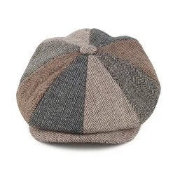 Shop Casquette Gavroche Patch à Chevrons multicolore JAXON & JAMES Femme Casquettes Plates|Casquettes Femme