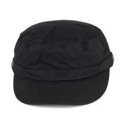 Store Casquette Militaire à Chevrons noir JAXON & JAMES Homme Casquettes Militaires|Casquettes Homme