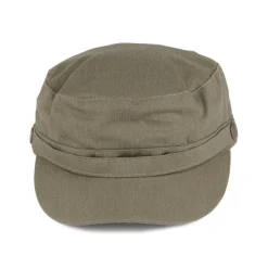 Outlet Casquette Militaire à Chevrons olive JAXON & JAMES Homme Casquettes Militaires|Casquettes Homme