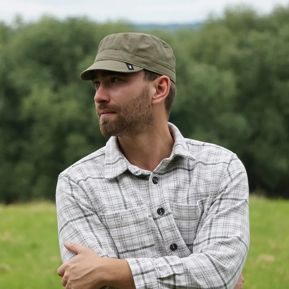 Discount Casquette Militaire Cadet olive JAXON & JAMES Homme Casquettes Militaires|Casquettes Homme