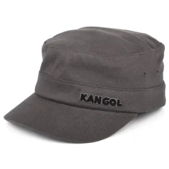 Hot Casquette Militaire en Coton Sergé gris Homme Casquettes Militaires|Casquettes Homme