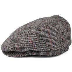 Cheap Casquette Plate à Carreaux Oslo bleu marine Femme/Homme Casquettes Plates|Casquettes Plates
