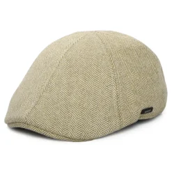 Clearance Casquette Plate à Chevrons Bec-de-Canard Mr. Mitchell sable Femme/Homme Casquettes Plates|Casquettes Plates