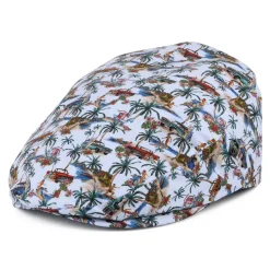 Best Casquette Plate en Coton Surfs Up multicolore Femme/Homme Casquettes Plates|Grandes Tailles