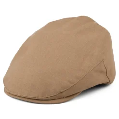 Outlet Casquette Plate en Coton et Lin Balmoral camel Femme/Homme Casquettes Plates|Casquettes Plates