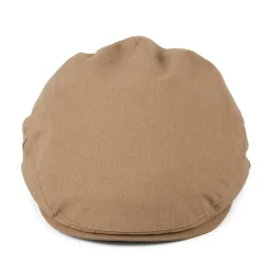 Outlet Casquette Plate en Coton et Lin Balmoral camel Femme/Homme Casquettes Plates|Casquettes Plates