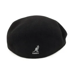 Store Casquette Plate en Laine 504 noir Femme Casquettes Plates|Casquettes Femme