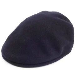 Hot Casquette Plate en Laine 504 bleu marine Femme Casquettes Plates|Casquettes Femme