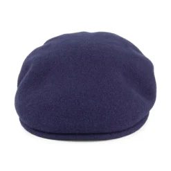 Outlet Casquette Plate en Laine Classic bleu marine JAXON & JAMES Femme/Homme Casquettes Plates|Grandes Tailles