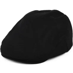 Cheap Casquette Plate en Laine Melton Balmoral noir Femme/Homme Casquettes Plates|Casquettes Plates