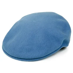 Online Casquette Plate en Laine 504 bleu denim Femme Casquettes Plates|Casquettes Femme