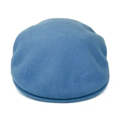 Online Casquette Plate en Laine 504 bleu denim Femme Casquettes Plates|Casquettes Femme
