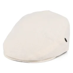 Fashion Casquette Plate en Lin crème Femme/Homme Casquettes Plates|Casquettes Plates