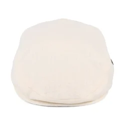 Fashion Casquette Plate en Lin crème Femme/Homme Casquettes Plates|Casquettes Plates