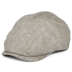 Cheap Casquette Plate en Lin Will Kimmel marron clair Femme/Homme Casquettes Plates|Casquettes Plates