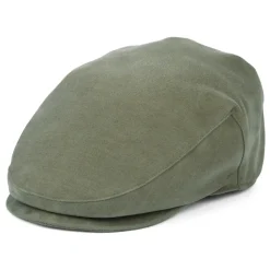 Online Casquette Plate en Moleskine Imperméable sauge clair Femme/Homme Casquettes Plates|Chapeaux Hiver