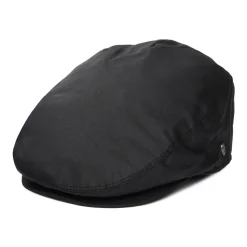 Outlet Casquette Plate en Toile Cirée noir JAXON & JAMES Femme Chapeaux De Pluie|Casquettes Plates