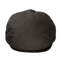 Best Sale Casquette Plate en Toile Cirée marron JAXON & JAMES Femme Chapeaux De Pluie|Casquettes Plates