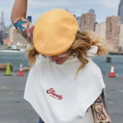 Clearance Casquette Plate en Tropic 504 Ventair abricot Femme Casquettes Plates|Casquettes Femme
