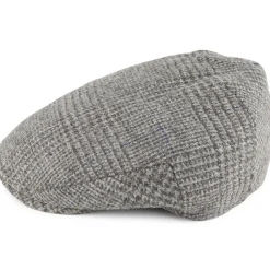 Sale Casquette Plate en Tweed Balmoral Country gris Femme Casquettes Plates|Casquettes Femme
