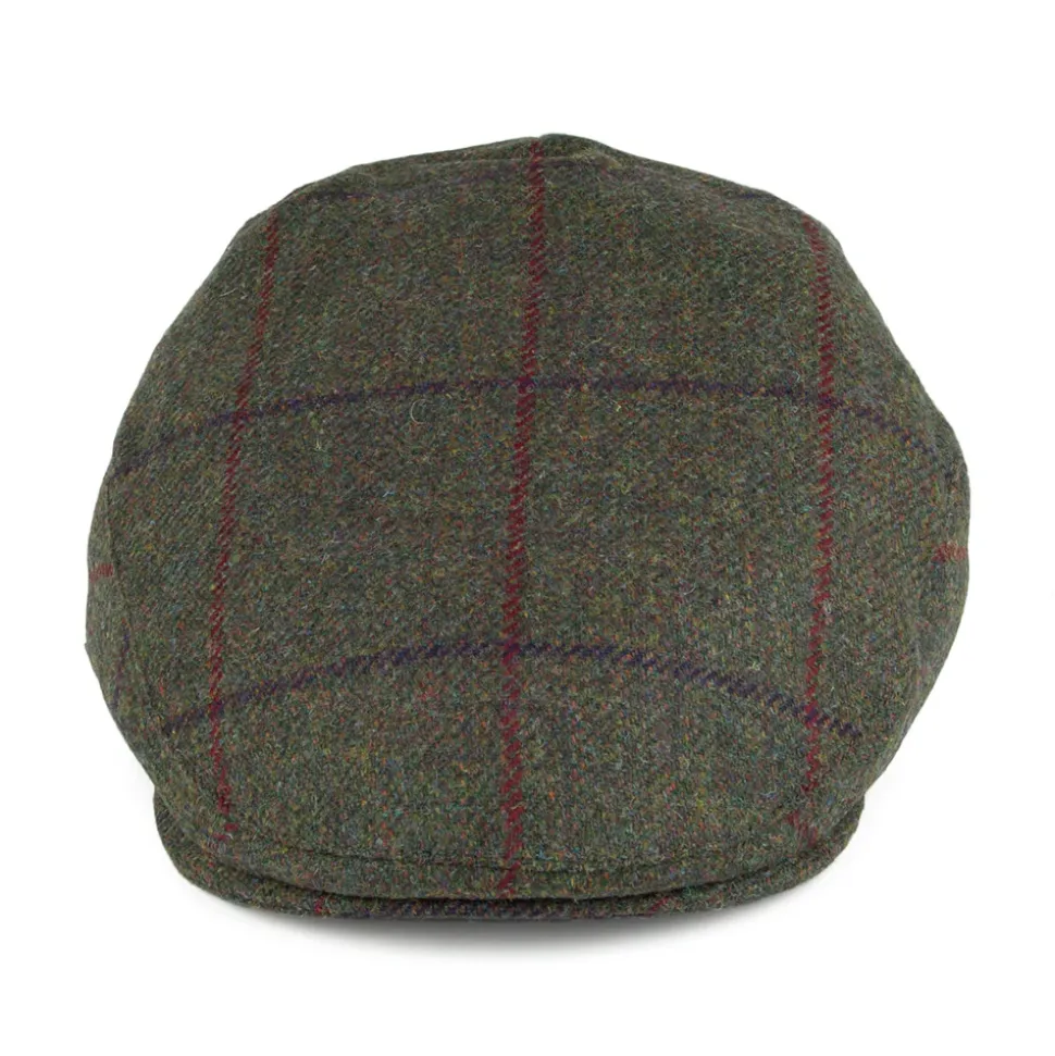Clearance Casquette Plate en Tweed Balmoral Country olive Femme/Homme Casquettes Plates|Casquettes Plates