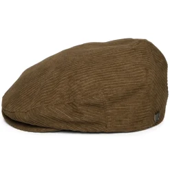 Outlet Casquette Plate en Velours Côtelé Large Hooligan marron clair Femme/Homme Casquettes Plates|Casquettes Plates