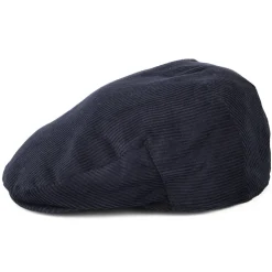 Sale Casquette Plate en Velours Côtelé bleu marine Femme/Homme Casquettes Plates|Casquettes Plates