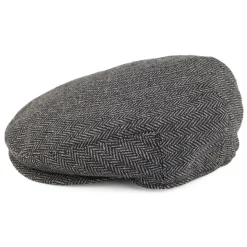 Online Casquette Plate Enfant à Chevrons gris JAXON & JAMES Enfant Garçons