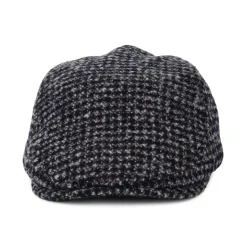 Outlet Casquette Plate Harwood bleu marine-marron-blanc Femme/Homme Casquettes Plates|Casquettes Plates