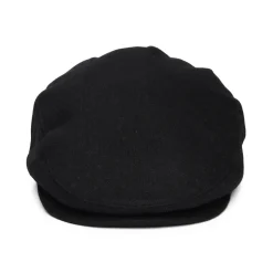 Outlet Casquette Plate Hooligan Flannel noir Femme/Homme Casquettes Plates|Grandes Tailles