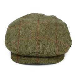 Discount Casquette Plate Hydrofuge à Carreaux et Chevrons Manor mousse-rouge Femme/Homme Casquettes Plates|Chapeaux Hiver