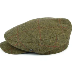 Discount Casquette Plate Hydrofuge à Carreaux et Chevrons Manor mousse-rouge Femme/Homme Casquettes Plates|Chapeaux Hiver