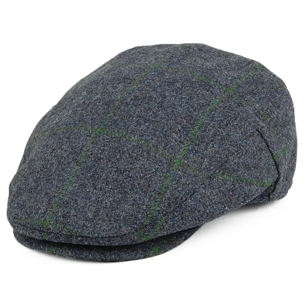 Cheap Casquette Plate Imperméable à Carreaux bleu-mousse Femme/Homme Casquettes Plates|Chapeaux Hiver