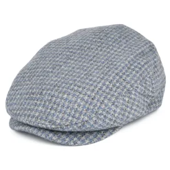 Fashion Casquette Plate Pied-de-Poule Hooligan bleu-blanc cassé Femme/Homme Casquettes Plates|Casquettes Plates